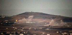 bombardement golan syrie
