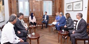 bachar reçoit une délégation parlementaire tunisienne