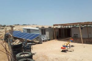 pannaux solaires démantelés israel