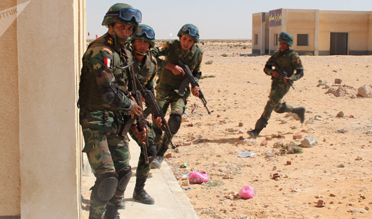 L’armée égyptienne élimine 19 terroristes au Sinaï
