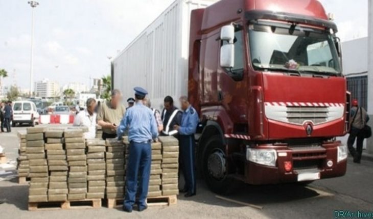 Maroc : Saisie de 16 tonnes de cannabis dans un camion