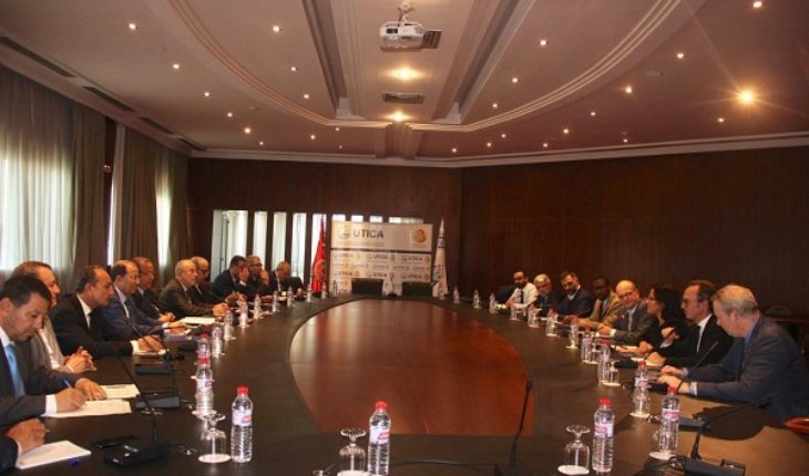 Une délégation d’organisations économiques et financières internationales reçue à l’UTICA