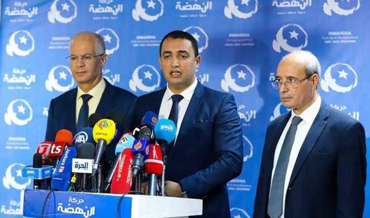 حركة النهضة الإخوانية متمسكة بحكومة وحدة وطنية لا تقصي أيّ طرف
