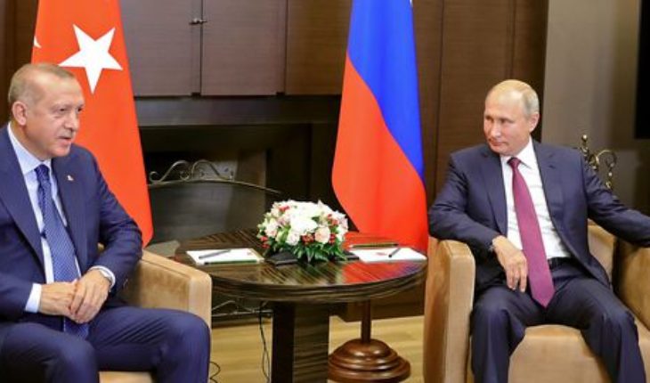 Syrie : Poutine et Erdogan s’engagent à démanteler les groupes reconnus terroristes par l’ONU.