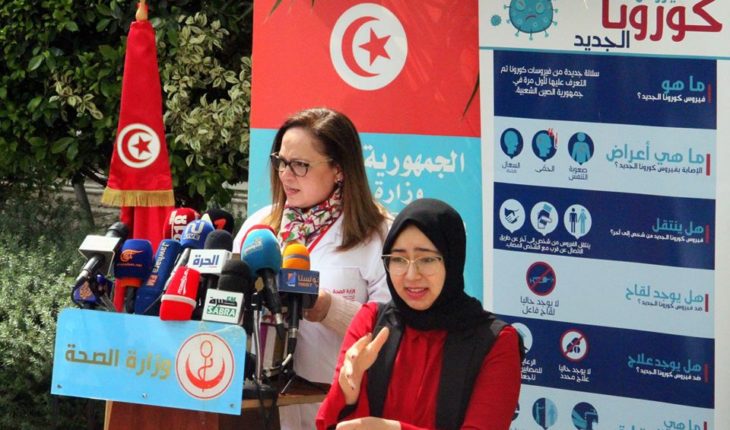 تسجيل 15 حالة إصابة جديدة بفيروس كورونا بتونس ليصبح العدد الجملي للمصابين 54 حالة مؤكدة
