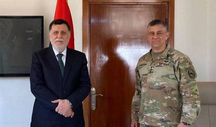 Libye : Le chef du Commandement américain pour l’Afrique rencontre Fayez al-Sarraj