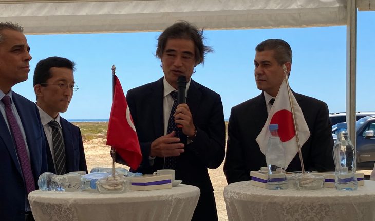 Pose de la première pierre de la station de dessalement de l’eau de mer de Sfax