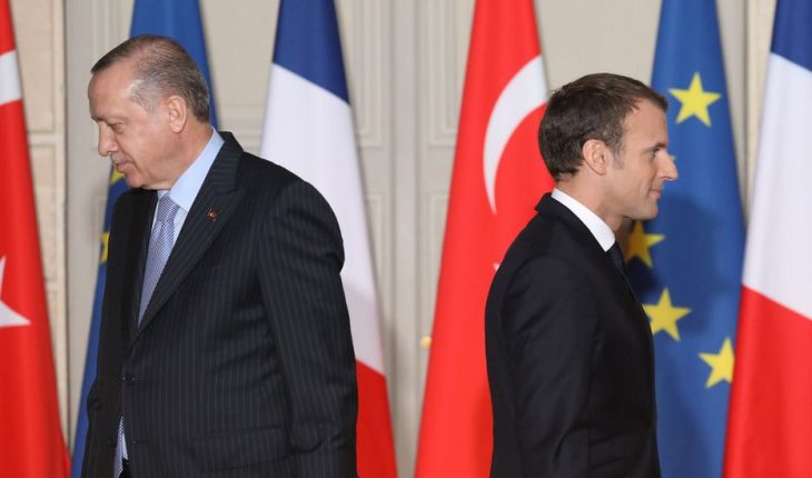 Erdogan espère voir la France «se débarrasser» de Macron «le plus tôt possible»