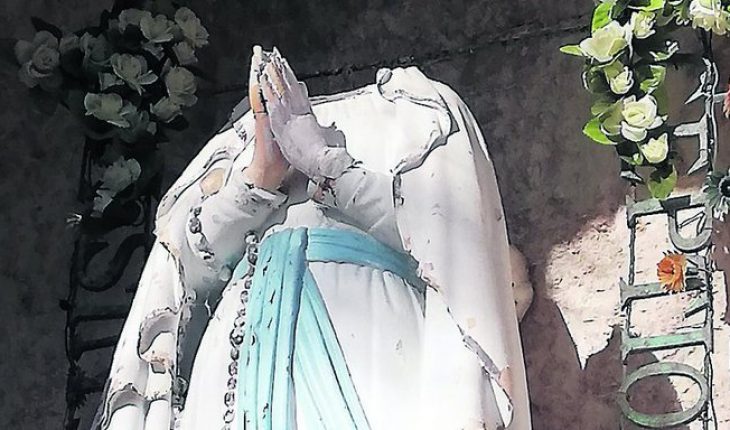 France : Une statue de la Vierge retrouvée décapitée