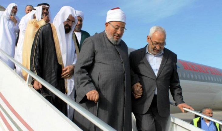 الغنوشي على خطى الإرهابي القرضاوي ، لا يعترف بالولاء للوطن