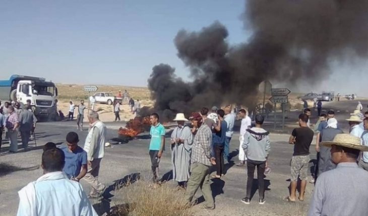 ماجل بالعباس : إصابة 4 عسكريين بجروح عند دفاعهم على أنبوب الغاز العابر للبلاد التونسية