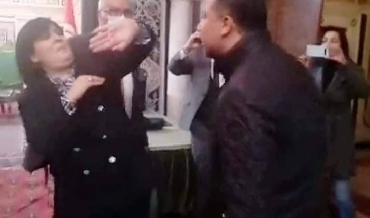 اتحاد الشغل يدين الإعتداء الهمجي والسافر على عبير موسي وتواطؤ الغنوشي و صمته