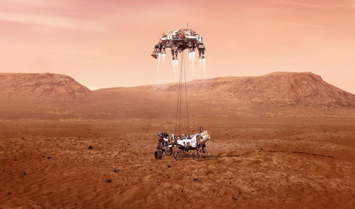 Le robot Perseverance va se poser sur Mars pour chercher des traces de vie