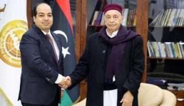ليبيا : عقيلة صالح يجتمع برئيس المجلس الرئاسي المُكلف أحمد إمعيتيق ليبيا : عقيلة صالح يجتمع برئيس المجلس الرئاسي المُكلف أحمد إمعيتيق