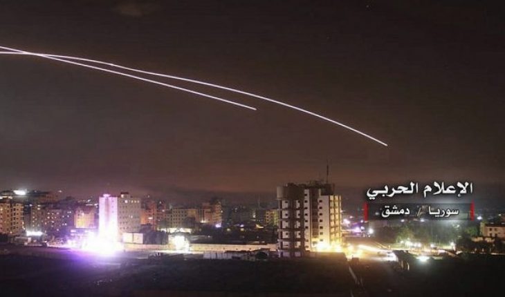 Israël tire des missiles sur Damas