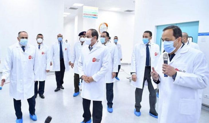 مصر: عبد الفتاح السيسي يفتتح أحد أكبر مدن الدواء في الشرق الأوسط