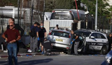 Attaque à la voiture bélier à Jérusalem-Est : sept israéliens blessés Attaque à la voiture bélier à Jérusalem-Est : sept israéliens blessés