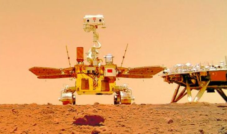 Le robot chinois Zhurong dévoile de nouvelles photos sur Mars