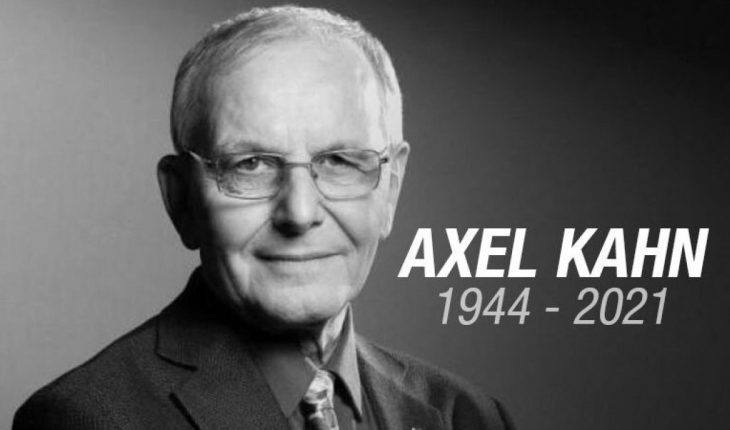 Combien je suis heureux d’avoir été honoré des conseils du Professeur Axel Kahn