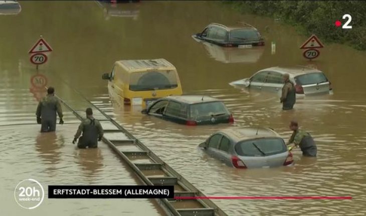 Allemagne : Le bilan des inondations dévastatrices a grimpé à 156 morts
