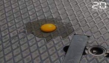 Canicule : il se fait cuire un œuf sur une tôle ! Canicule : il se fait cuire un œuf sur une tôle !