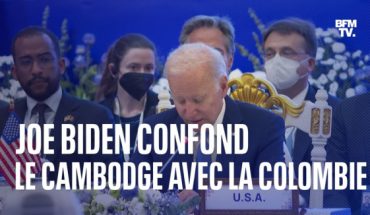 Joe Biden confond le Cambodge et la Colombie Joe Biden confond le Cambodge et la Colombie