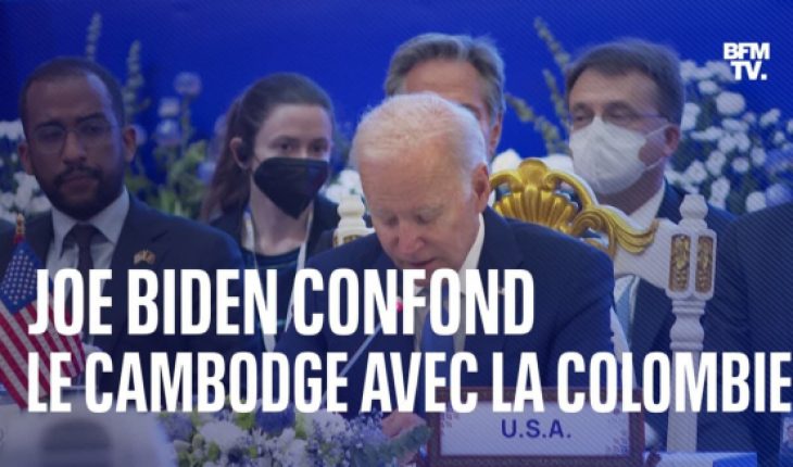 Joe Biden confond le Cambodge et la Colombie