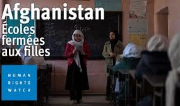 Afghanistan: les talibans interdisent aux filles d’accéder à l’université