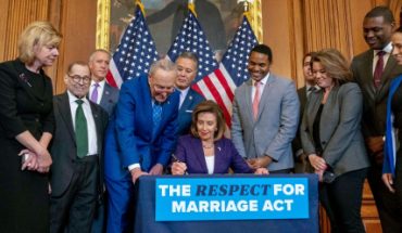 Le Congrès américain adopte un projet de loi protégeant le mariage homosexuel Le Congrès américain adopte un projet de loi protégeant le mariage homosexuel