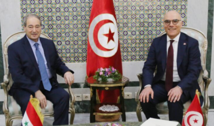 تونس و سوريا تتفقان على تعزيز التعاون في المجال الأمني ولا سيّما في مجال مكافحة الإرهاب