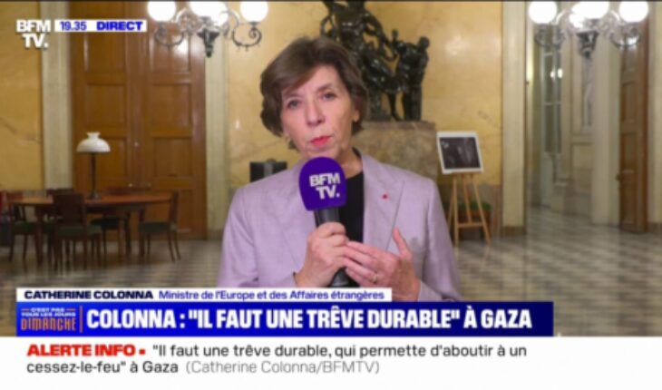 Paris souligne la nécessité d’une longue trêve au Moyen-Orient