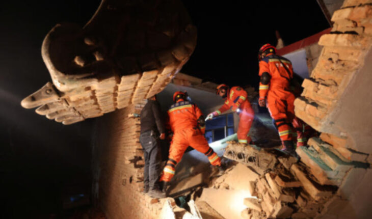 Chine : un séisme de magnitude de 6,2  fait 118 morts