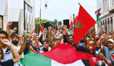 المغرب : مظاهرات حاشدة في الرباط تطالب بقطع العلاقات مع إسرائيل المغرب : مظاهرات حاشدة في الرباط تطالب بقطع العلاقات مع إسرائيل