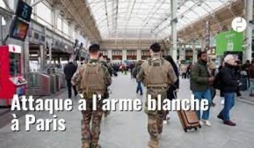 Trois blessés dans une attaque à l’arme blanche à Paris Trois blessés dans une attaque à l’arme blanche à Paris