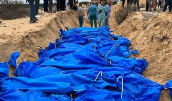 Gaza: un charnier de 100 Palestiniens détenus par l’armée israélienne