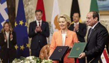L’Union européenne signe un « partenariat stratégique » pour 7,4 milliards d’€ avec l’Égypte L’Union européenne signe un « partenariat stratégique » pour 7,4 milliards d’€ avec l’Égypte