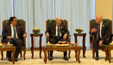 Tebboune , Kaïs Saïed et El-Menfi décident une rencontre maghrébine tripartite tous les trois mois Tebboune , Kaïs Saïed et El-Menfi décident une rencontre maghrébine tripartite tous les trois mois