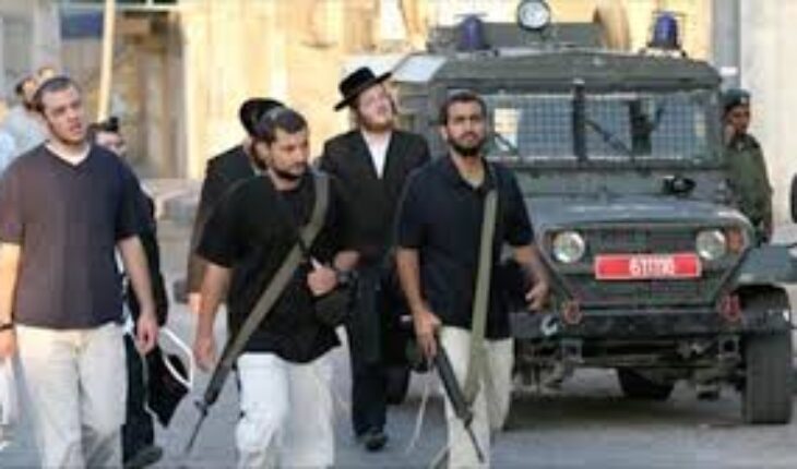 Protégés par l’armée d’occupation , des colons israéliens renouvellent leurs attaques contre les villes palestiniennes en Cisjordanie