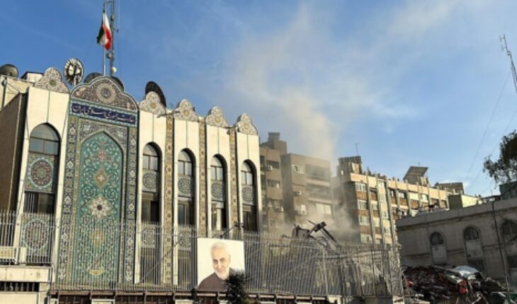 Une attaque israélienne détruit l’annexe de l’ambassade d’Iran à Damas