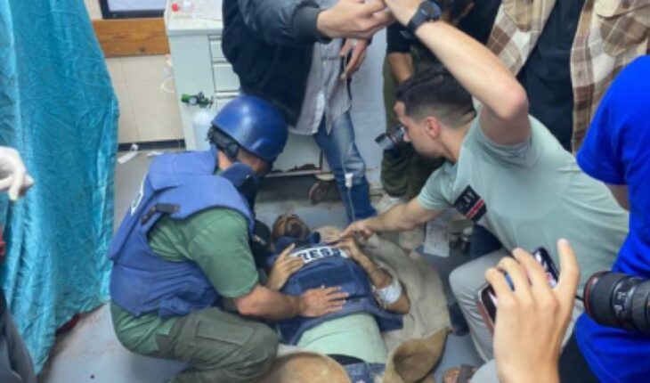 Attaque israélienne contre une équipe de  journalistes de TRT à Gaza
