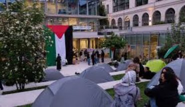 Sciences Po Paris de nouveau occupé par des étudiants propalestiniens Sciences Po Paris de nouveau occupé par des étudiants propalestiniens