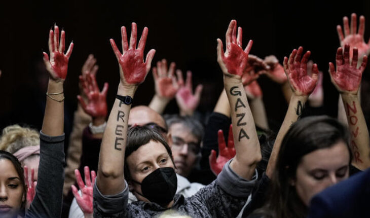 Chahuté au sénat : « Blinken, vous resterez dans les mémoires comme le boucher de Gaza »