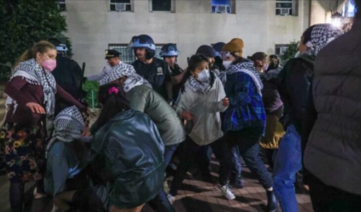 Université de Columbia : les manifestants pro-palestiniens évacués manu militari par la police