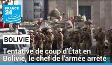 Coup d’Etat avorté en Bolivie Coup d’Etat avorté en Bolivie