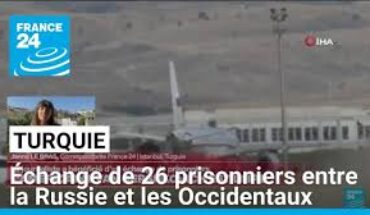 La Turquie annonce un échange de 26 prisonniers entre les Occidentaux et la Russie La Turquie annonce un échange de 26 prisonniers entre les Occidentaux et la Russie
