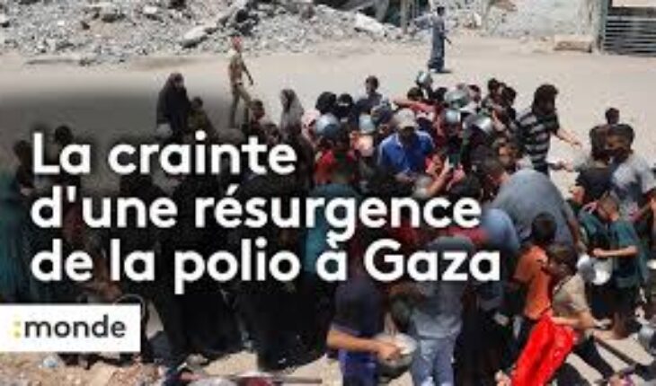Israël et le Hamas acceptent de faire des pauses pour vacciner contre la polio dans la bande de Gaza
