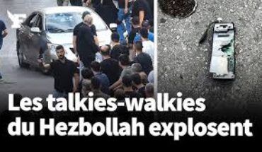 Liban : des talkies-walkies du Hezbollah explosent : 9 personnes sont mortes et 300 blessées Liban : des talkies-walkies du Hezbollah explosent : 9 personnes sont mortes et 300 blessées