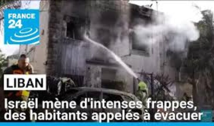 Liban : des frappes israéliennes d’une intensité inédite font 492 morts