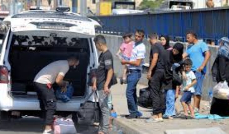 Liban : 70 100 déplacés en raison des frappes israéliennes