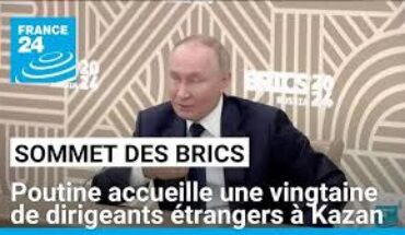 Ouverture du sommet des BRICS à Kazan en Russie Ouverture du sommet des BRICS à Kazan en Russie